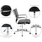 Flash Furniture Oval 35" W, 72" L, 29.5" H, Laminate Top, Grey BLN-6GCGRY595M-BK-GG - alternate 9